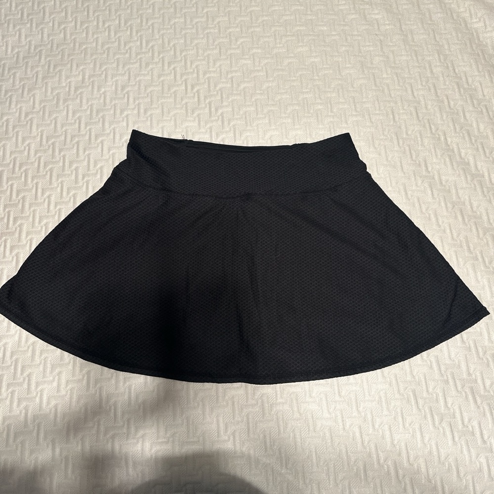 Black tennis skirt
